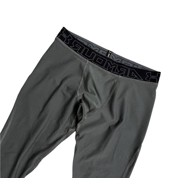 Under Armour Heatgear Compression Fit Gray Sweatpants Size XL - Picture 1 of 4